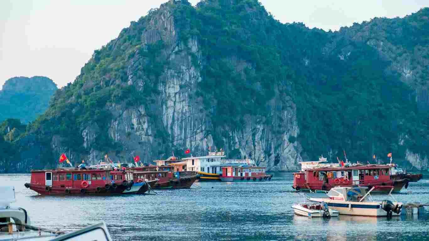 Ha Long Bay in Vietnam