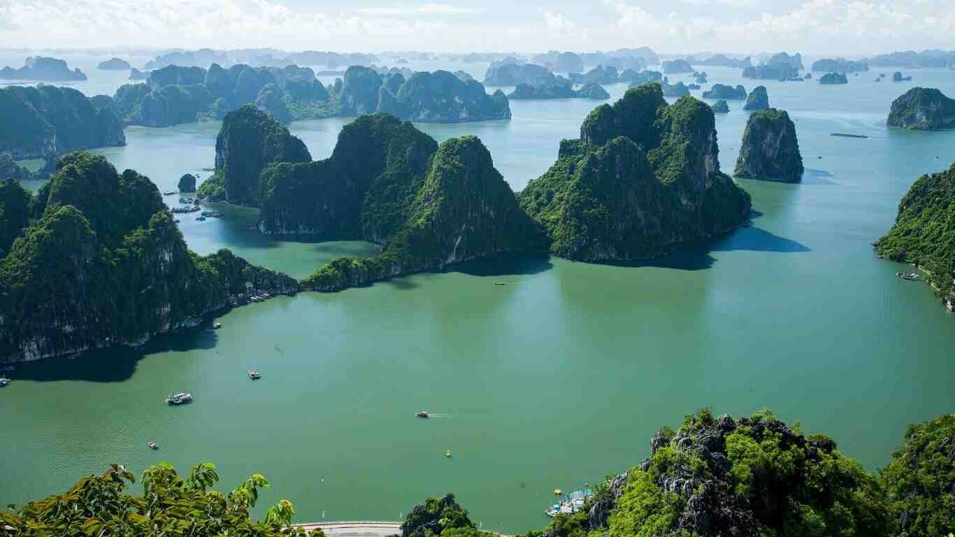 Ha Long Bay in Vietnam