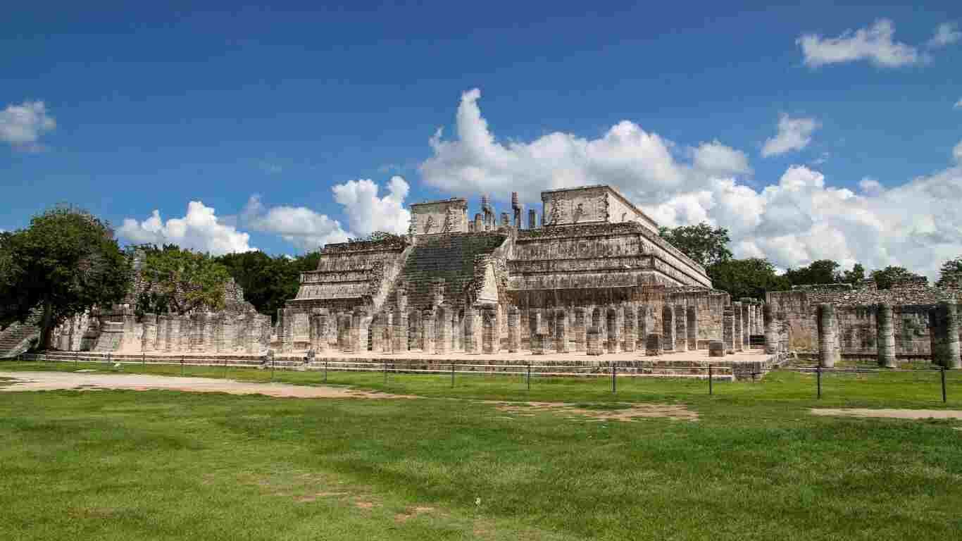 Inside Chichen Itza