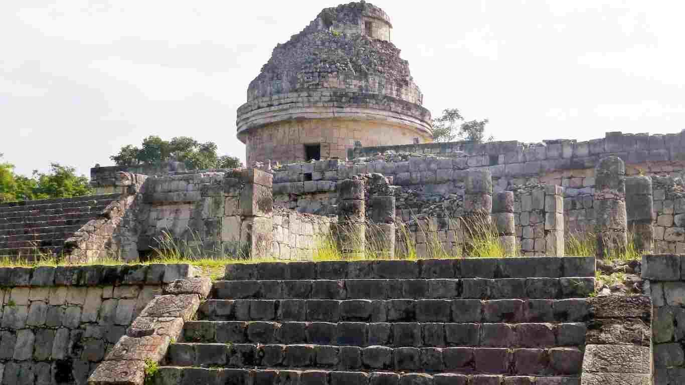 Inside Chichen Itza