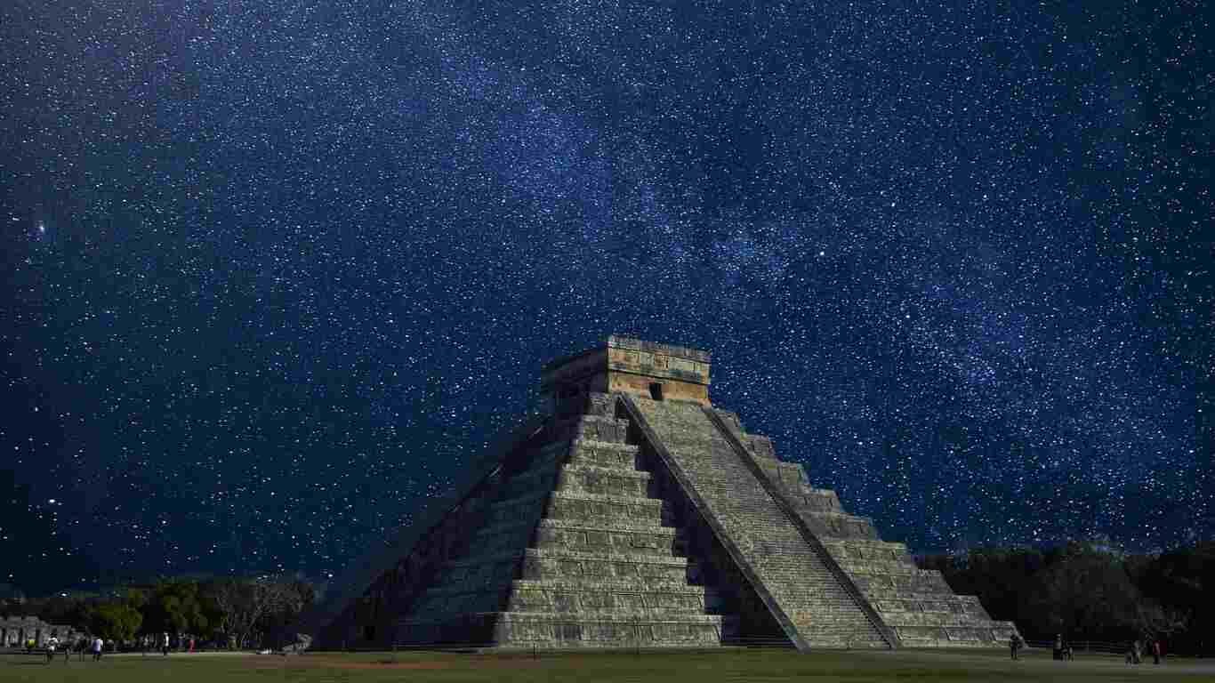 Inside Chichen Itza