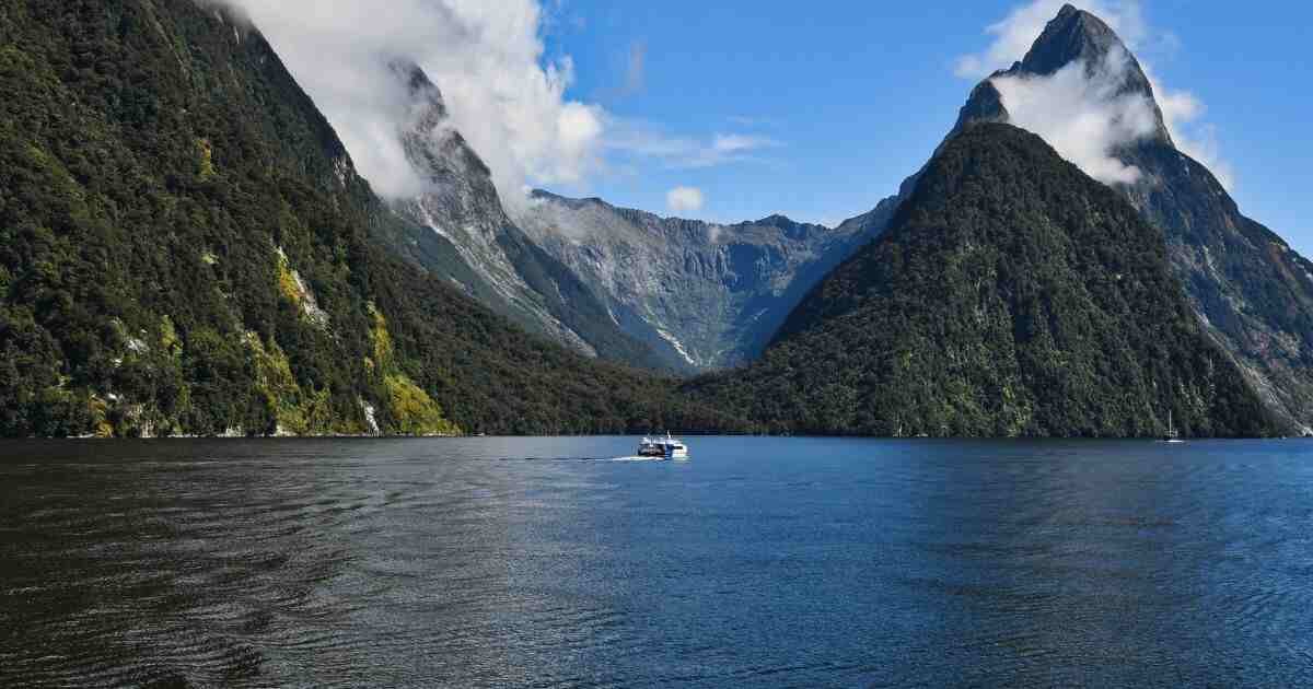 Milford Sound in New Zealand