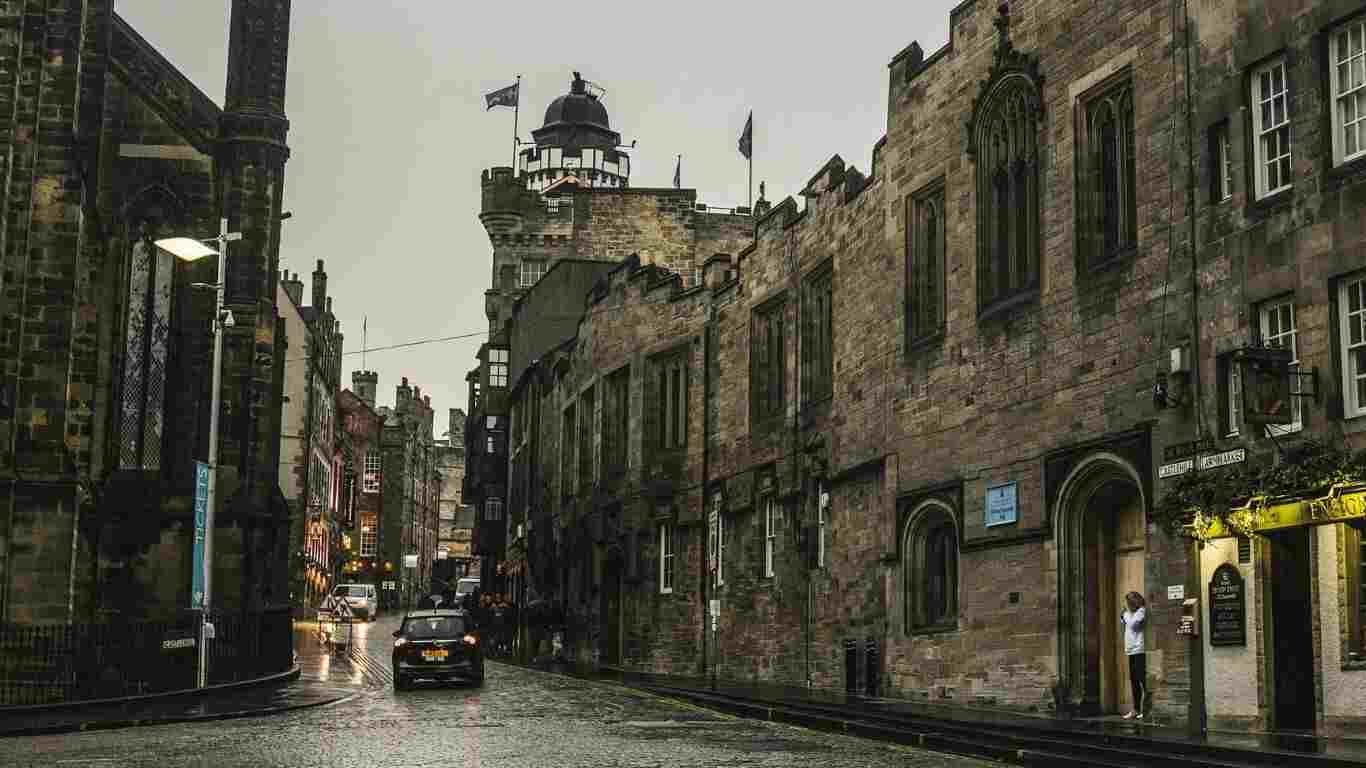 The Royal Mile of Edinburgh