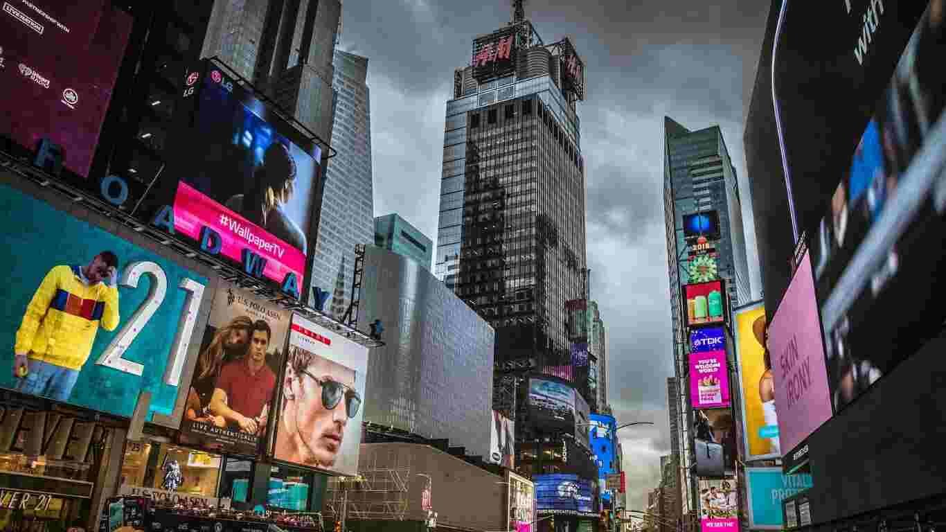 Times Square in New York City