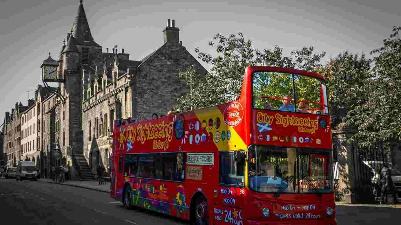 The Royal Mile of Edinburgh