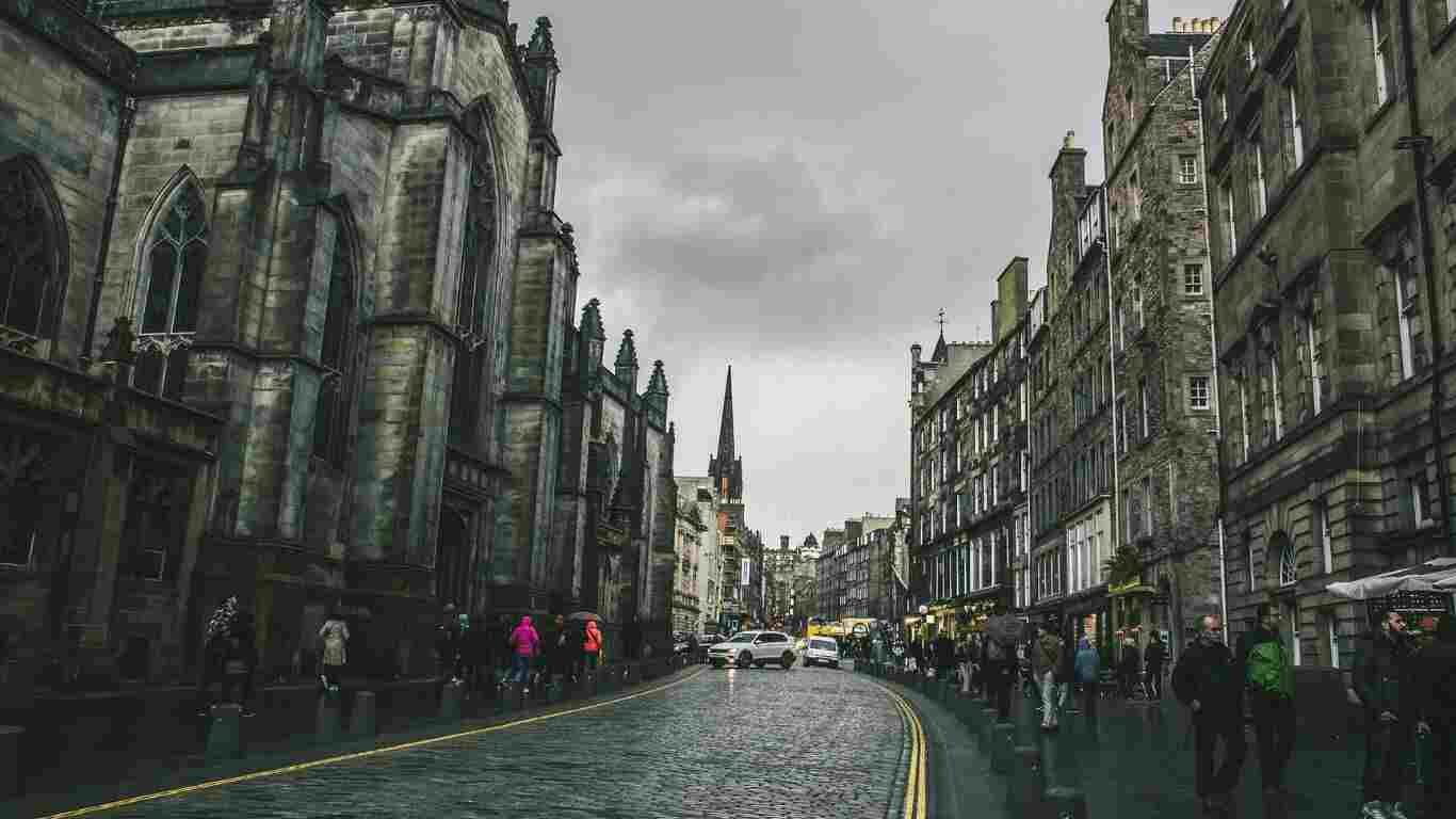 The Royal Mile of Edinburgh